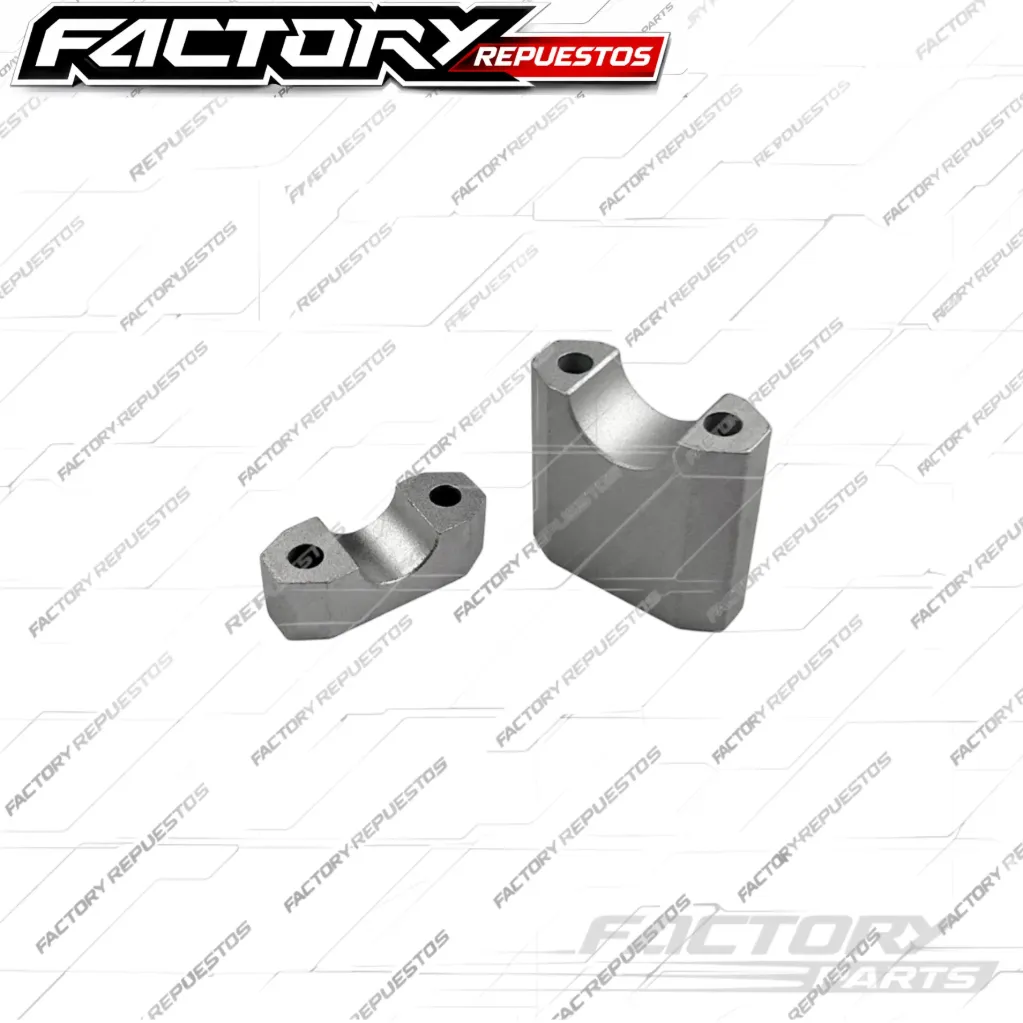 BASE DE TIMON PLATA SET (4 PCS) - FX250-AK47 FB013-001