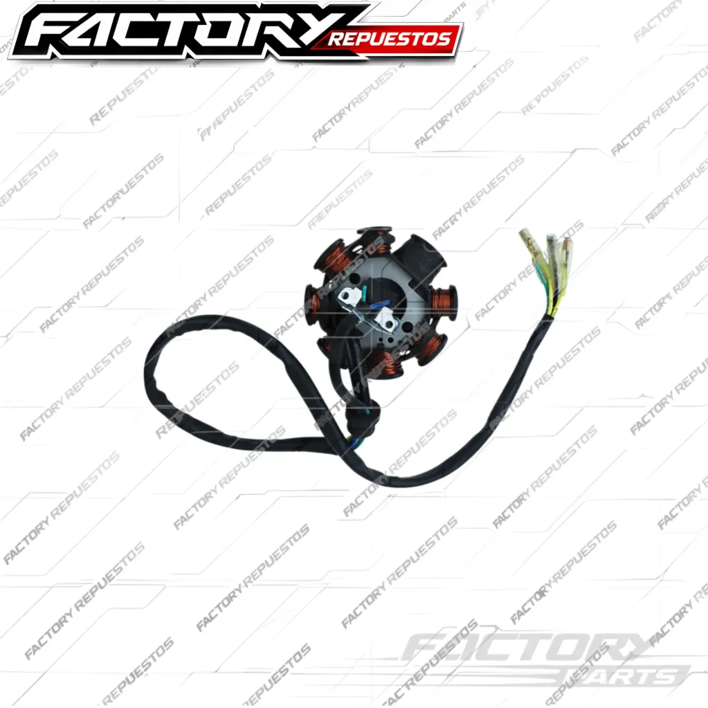 [FB019-025] BOBINA DE MAGNETO 8M 2H 5C (ANTIGUA) - FX250-AK47  FX250E-T4 FB019-025
