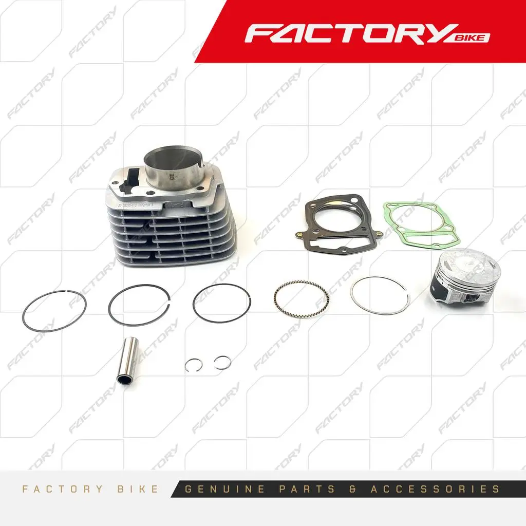 [CIL00185] CILINDRO KIT CB250/DAYTONA DY250 SCORPION/FACTORY FX250E CB D:65.5 A:107.5 P:15 250CC PLANO GRANALLADO CIL00185