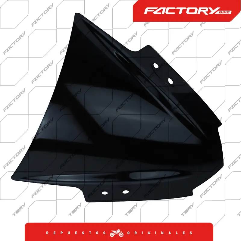 [FB235-001] PARABRISAS NEGRO - F370  F300 FB235-001