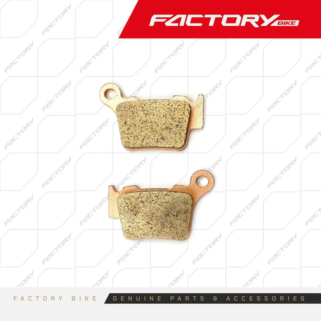 [FB093-017] PASTILLAS BP013 (2PCS) SINTERIZADAS POST. - FBK-FX BLACK  FBK-FXR BLACK FB093-017