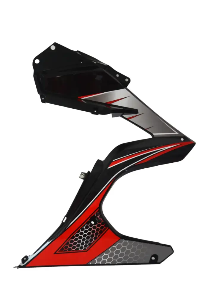 [R250-II0438ROJ] LATERAL CENTRAL DE MASCARILLA IZQUIERDA CHIEF II 2022/- ROJO R250-II0438ROJ